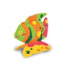 볼클레이 엔젤피쉬 만들기 장난감 키즈 교육용 공작 선물 완구 교구 만들기 어린이 클레이, 1