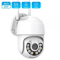 가게CCTV 강아지 홈캠 홈 실외 현관 문 농막 CCTV 5MP 무선 IP 카메라 3MP 5 배 줌 야외 방수 와이파이 PTZ 스피드 돔 HD 1080P 2MP AI 자동 추적 i, 폴란드_3MP Add 32G