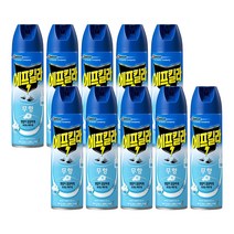 에프킬라 에어로졸 살충제 무향, 500ml, 10개