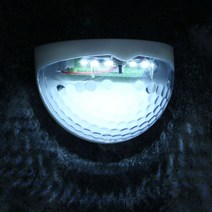 주차장 계단 LED 카페등 벽부등 야간등 2p세트 오로라 태양광, 상세페이지 참조