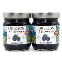 Oregon Growers 오리건 그로스 매리언베리 과일 스프레드 340g 2팩, 수량, 상세참조