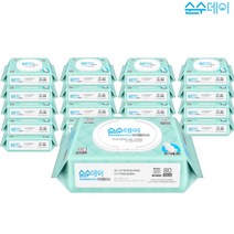 80매20팩 대용량 저자극 순수데이 비데티슈 비데물티슈 잘녹는 화장실용 도톰한 두꺼운, 80개입, 20개