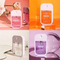 Saeip 휴대용 손소독제 스프레이 미니 뿌리는 세니타이저 식약처인증, 4종세트
