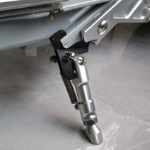 혼다 ZOOMER50 줌머50 RUCKUS 튜닝 파츠 CNC 사이드 스탠드 거치대, 블랙, 1개