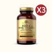 솔가 에스터C 플러스 비타민C 500mg 100정 X3