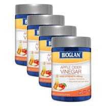바이오글랜 애플사이다비니거 사과식초 120정 BIOGLAN Apple Cider Vinegar, 4개