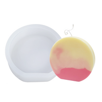 [드그라쎄] 실리콘몰드 - 기하학 원형 오브제 몰드 캔들 석고방향제 레진 실리콘몰드