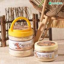 착한청국장 분말 국내산 가루 된장 발효식품 찌개 요리 국산콩 청국장 300g1통