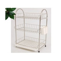 3단 식기건조대(약47x30xH60cm) 물받침 수저통 스텐 5679821EA