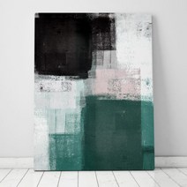 셀러허브 No115 추상화 그림 인테리어 액자 캔버스 20호 73x53cm, 캔버스액자(옆면검정)