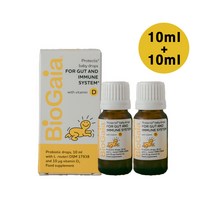 바이오가이아 아기유산균 프로텍티스 베이비드롭 비타민D 10ml 2병 [해외정품]