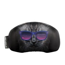 GOGGLESOC: 극세사 가드 고글 덮개 Bad Kitty Soc