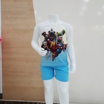 어벤져스 남아용 무브 민소매 상하세트