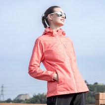 아웃도어 싱글 브레이커 남녀 가을 방수 통기 얇은 등산복 스판 재킷