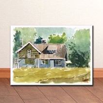 WC025 수채화 풍경 그림 캔버스액자