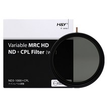 H&Y HD MCR ND3-1000   CPL 가변필터 77mm
