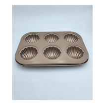 둥근 조가비팬 6구, 1개