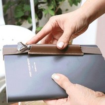 볼펜 가죽 케이스 보관함 다이어리 파우치 펜슬 홀더 만년필 휴대용 북밴드 노트수첩 바인더, 올리브그린