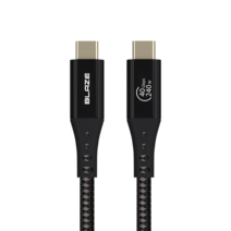 블레이즈 USB4 케이블 240W 40Gbps 8K 썬더볼트4 D240, 1m