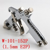 original Japan w-101 스프레이 건 압력 유형 hvlp w101 페인트 스프레이 건 자동차 가구 paint gun paint pistol, 152p1.5mm e2p, 1개