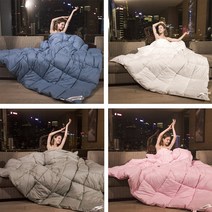 독일 블루멍 프리미엄 구스다운이불 솜털 95% 깃털5% 호텔 침구 3000g 4000g 5000g 봄 가을 겨울 한파용 구스다운 거위털 100% 간절기 구스 이불, 블루