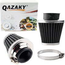 일본직발송 10. QAZAKY 2 개 범용 35MM 에어 필터 클리너 교환 50CC 70CC 90CC 110CC 125CC 오토바이 ATV, One Color