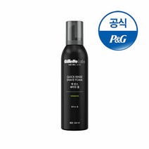 질레트랩스 퀵 린스 쉐이브 폼 240ML, 퀵 린스 쉐이브 폼[G126]