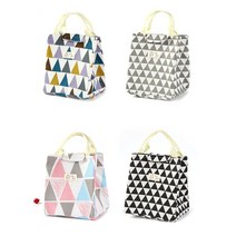 도시락가방 보온보냉백 캠핑 이유식 피크닉 북유럽, 믹스삼각