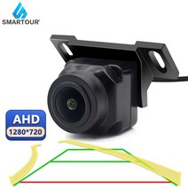 차량 블랙박스 채널 1 2 후방 카메라자동차 지능형 동적 궤도 트랙 주차 라인 후면보기 AHD 카메라 후방, 한개옵션0