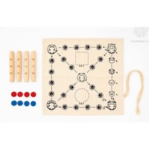 다함께 윷윷윷 윷놀이 윷 패브릭 말판세트