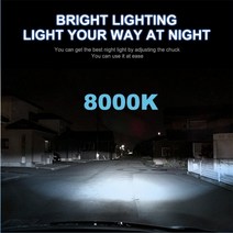 [해외]NLpearl 자동차 LED H4 H7 H1 H8 H11 H9 HB3 9005 HB4 9006 Hir2 9012 LED 헤드 라이트 전구 12V 50W 12000LM, 8000K
