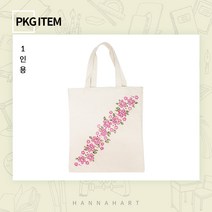 스텐실 패키지 | 민화 야생화 에코가방 1호