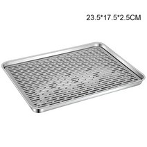 자동차 냉장고 쿨러 홈 카 바 에어컨 미니 드립 트레이 anti-rust 유출 누수, 23.5x17.5cm