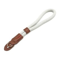 카메라스트랩 카메라목걸이줄 카메라핸드스트랩 95AD Handmade Nylon Camera Wrist Hand Strap String Rope, 03 Silver gray