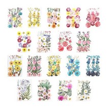 to 토단 취미키트 압화꽃 시리즈-대(1인용) 편지지액자책갈피, GH-32