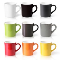 킴스아트 컬러 머그컵 머그잔 라떼잔 9color, 매트브라운