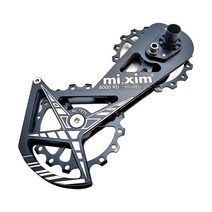 도로 자전거 16T 자전거 후방 Derailleur 알루미늄 합금 세라믹 베어링 풀리 케이지 시스템은 티아그라 용 시마노, 블랙 R8000, 블랙 R8000