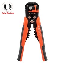 케이블 절단 압착 단자에 사용되는 와이어 스트리퍼 다기능 펜치 0.2-6.0mm 고정밀 자동 브랜드 수공구, 03 MT-103B Orange