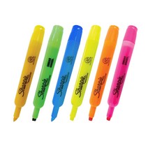 샤피 탱크 형광펜 12자루 (진노랑), 모두팔자 본상품선택