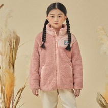 스파오키즈 할인상품 아동 주니어 배색 키즈 덤블 집업 핑크 NC유성점