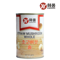화풍 초고버섯 (홀) 버섯 통조림, 400g, 20개입