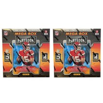2021 Panini 파니니 플레이북 풋볼 메가 박스 (오렌지 패러럴) 2x 랏 303938