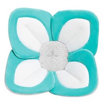 블루밍 베스 연꽃 아기 욕조 쿠션 의자 플라워 욕조 매트 플라워 쿠션, 시폼/화이트/그레이