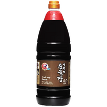 국산 영덕게순국장 1.8L 게 육수 붉은 대게 홍게 맛장 어간장 맛 간장 국간장 소스, 영덕게 순국장 소스 1.8L