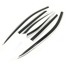 E452 현대 투싼 NX4 2020~현재 블랙다이아몬드 썬바이져 6PCS