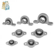 1pcs 아연 합금 직경 8mm ~ 30mm 보어 볼 베어링 베개 블록 장착 지원 Kfl08 Kfl000 Kfl001 Kp08 Kp000 Kp001 Kp002, kp003 17mm