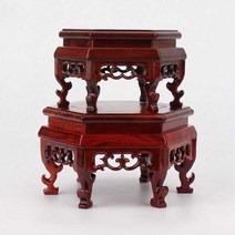 팔각소반 개다리 소형 미니어처 나무 소반 시골 반상, C ㅋ