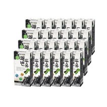 롯데푸드 파스퇴르 쾌변두유 검은콩 검은깨 190ml 24개, 상세내용참조