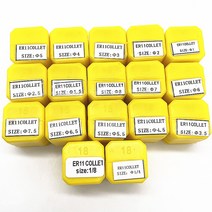 1PCS ER11 봄 콜레트 1 2 3 4 5 6 7 8 1/8 1/4 CNC 밀링 공구 조각 기계 스핀들 모터, 01 ER11-1