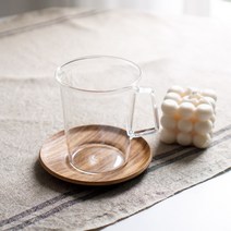 킨토 캐스트 유리 머그컵, 라떼머그 430ml, 1개